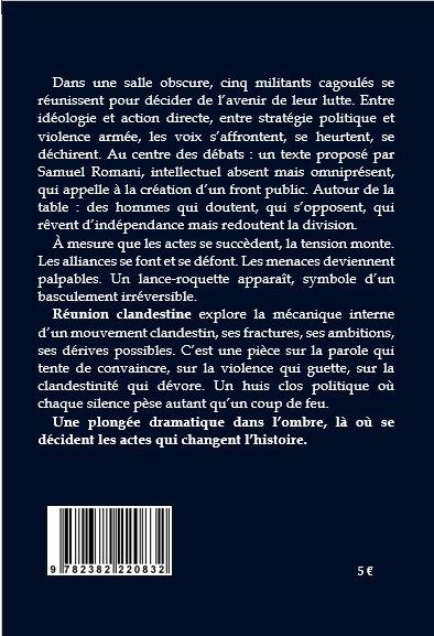 Couv 4eme de reunion clandestine